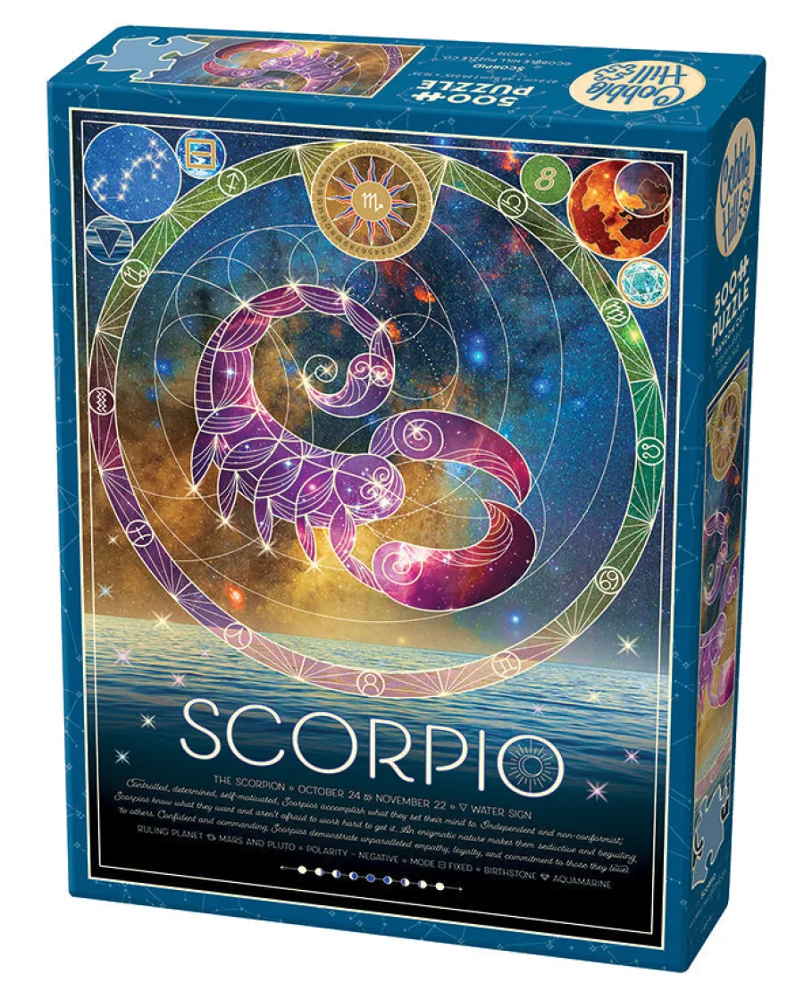 Cobble Hill Scorpio | 500 Piece- 500 Piece | Zodiac