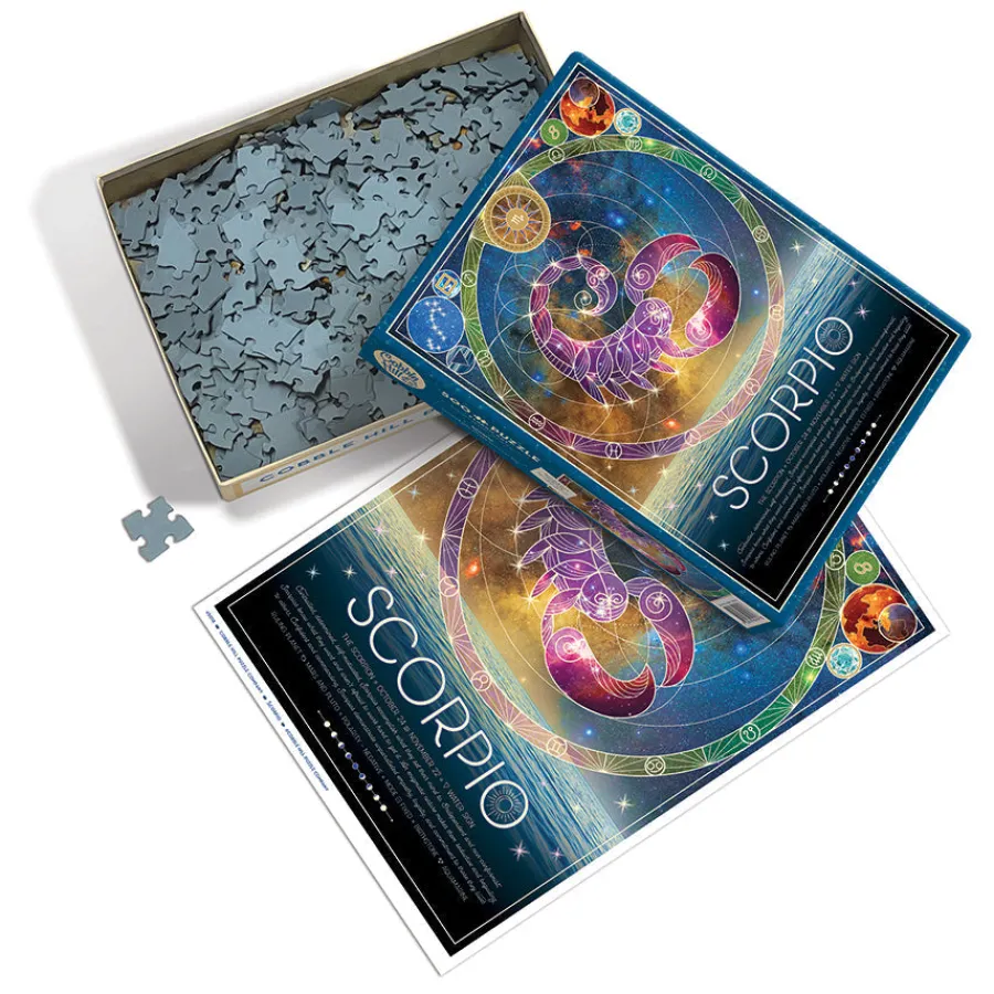 Cobble Hill Scorpio | 500 Piece- 500 Piece | Zodiac