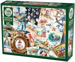 Cobble Hill Seashore Sketchbook | 1000 Piece- 1000 Piece
