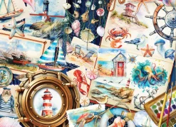 Cobble Hill Seashore Sketchbook | 1000 Piece- 1000 Piece