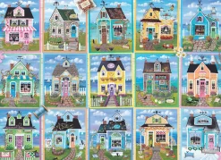 Cobble Hill Seaside Shops | 1000 Piece- 1000 Piece | Collage - Miniscene