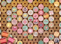 Cobble Hill Sew Happy! | 1000 Piece- 1000 Piece | Collage - Variety
