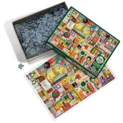 Cobble Hill Sewing Notions | 1000 Piece- 1000 Piece | Collage - Busy