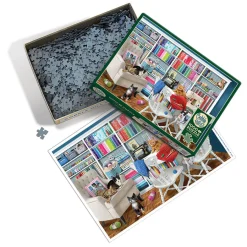 Cobble Hill Sewing Room | 1000 Piece- 1000 Piece | Cats