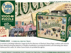 Cobble Hill Sherlock | Discontinued 1000 Piece (Old Big Box)- 1000 Piece | Books