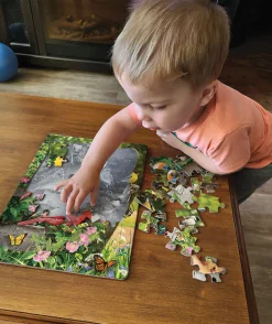 Cobble Hill Singing Around the Birdhouse (tray) | 35 Piece Tray- Tray Puzzles | Birds
