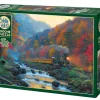 Cobble Hill Smoky Train | 1000 Piece- 1000 Piece | Countryscape