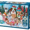 Cobble Hill Snow Day! | 500 Piece- 500 Piece | Mountainscape