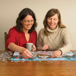Cobble Hill Snow Day! | 500 Piece- 500 Piece | Mountainscape