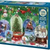 Cobble Hill Snow Globes | 500 Piece- 500 Piece | Collage - Miniscene