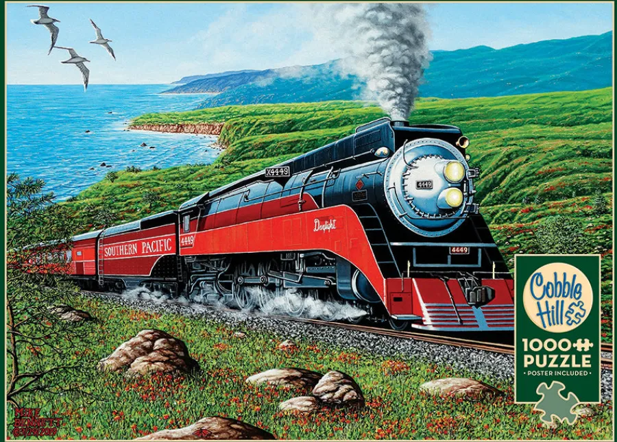 Cobble Hill Southern Pacific | Discontinued 1000 Piece (Old Big Box)- 1000 Piece | Father's Day