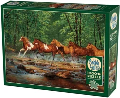 Cobble Hill Spring Creek Run | 1000 Piece- 1000 Piece | Countryscape