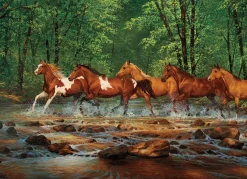 Cobble Hill Spring Creek Run | 1000 Piece- 1000 Piece | Countryscape