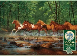 Cobble Hill Spring Creek Run | 1000 Piece- 1000 Piece | Countryscape