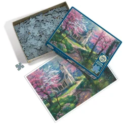 Cobble Hill Spring's Embrace | 500 Piece- 500 Piece | Countryscape