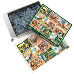 Cobble Hill Squirrels at School | 1000 Piece- 1000 Piece | Wildlife