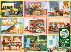 Cobble Hill Squirrels at School | 1000 Piece- 1000 Piece | Wildlife