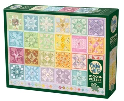 Cobble Hill Star Quilt Seasons | 1000 Piece- 1000 Piece | Sewing / Quilting