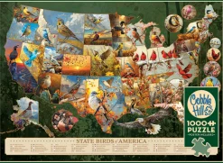 Cobble Hill State Birds of America | 1000 Piece- 1000 Piece | Birds
