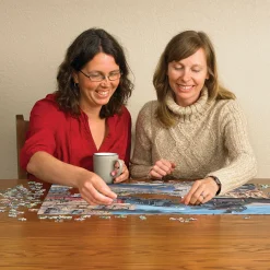 Cobble Hill Stone Steel and Steam | 1000 Piece- 1000 Piece | Mountainscape
