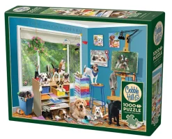 Cobble Hill Studio Pups | 1000 Piece- 1000 Piece