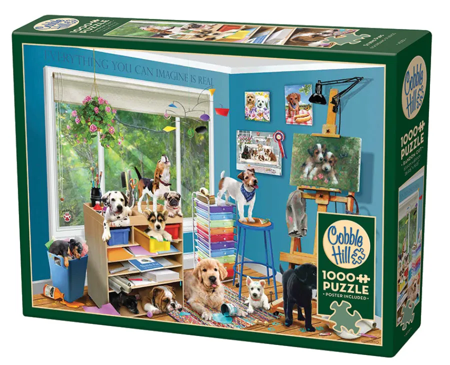 Cobble Hill Studio Pups | 1000 Piece- 1000 Piece