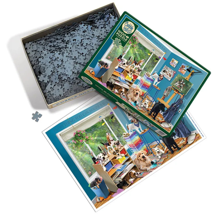 Cobble Hill Studio Pups | 1000 Piece- 1000 Piece