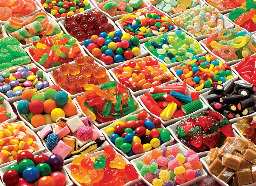 Cobble Hill Sugar Overload | 1000 Piece- 1000 Piece | Collage - Variety