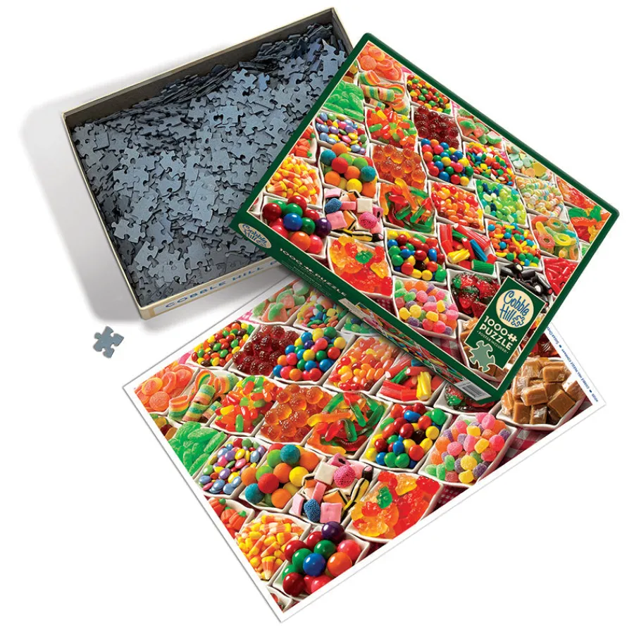 Cobble Hill Sugar Overload | 1000 Piece- 1000 Piece | Collage - Variety