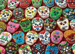 Cobble Hill Sugar Skull Cookies | 1000 Piece- 1000 Piece | Collage - Variety
