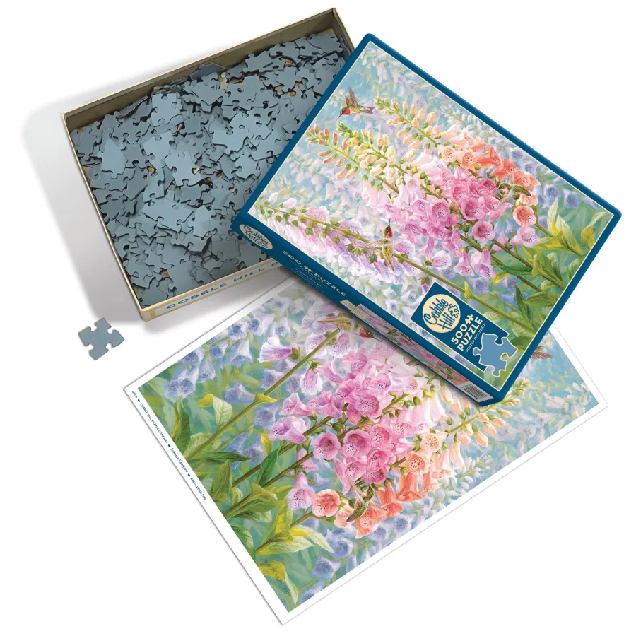 Cobble Hill Summer Rainbow | 500 Piece- 500 Piece | Birds