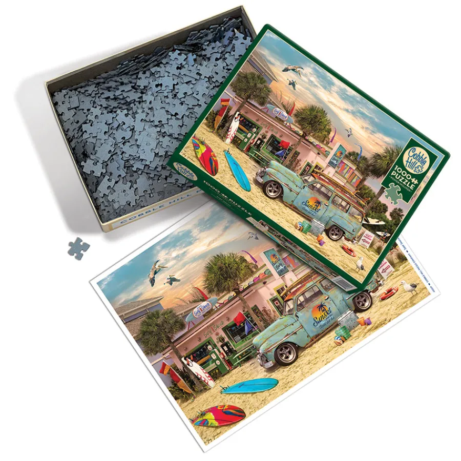 Cobble Hill Surf Shack | 1000 Piece- 1000 Piece | Waterscape