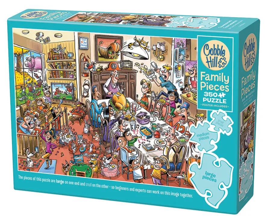 Cobble Hill Thanksgiving Togetherness (Family) | Family Pieces 350- Family Pieces 350 | Wildlife