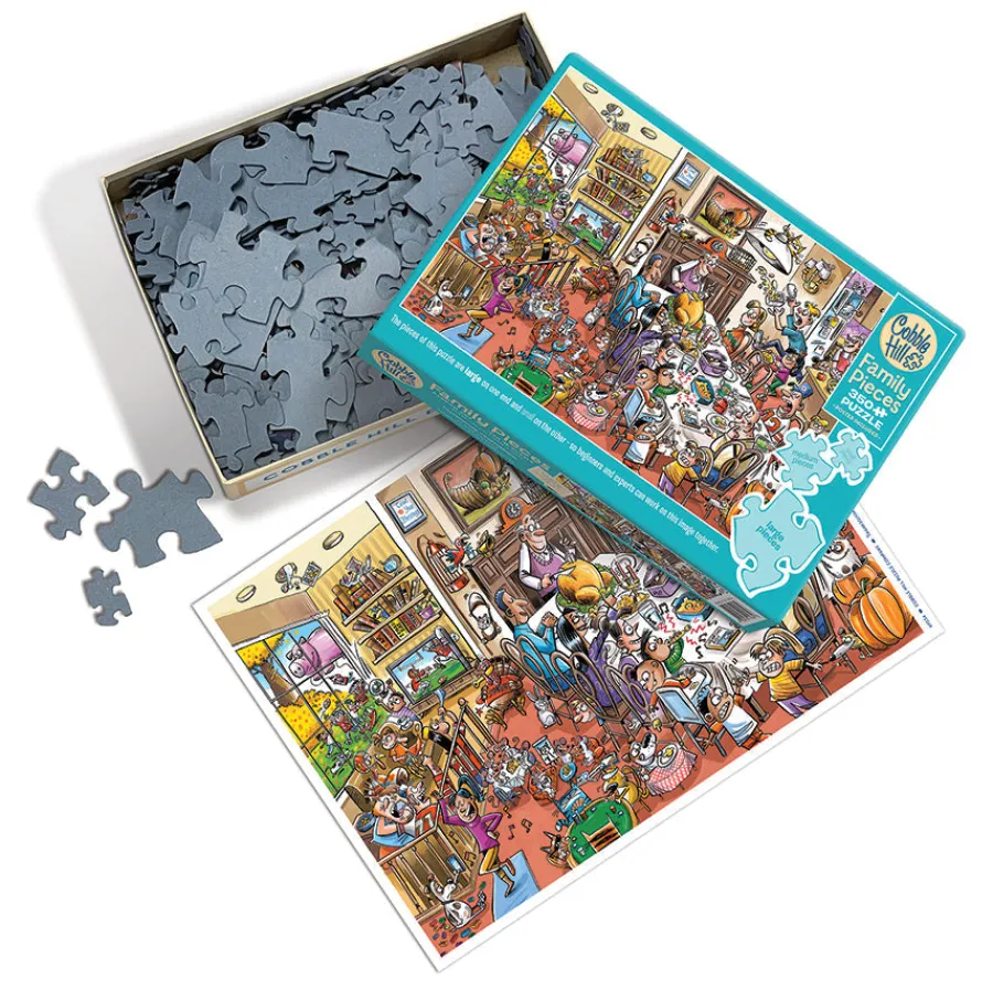 Cobble Hill Thanksgiving Togetherness (Family) | Family Pieces 350- Family Pieces 350 | Wildlife