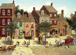 Cobble Hill The Curve in the Square | 1000 Piece- 1000 Piece | Countryscape