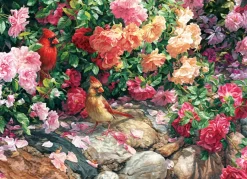 Cobble Hill The Garden Wall | 1000 Piece- 1000 Piece | Birds