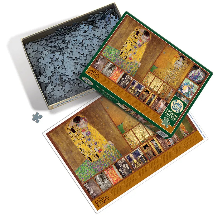 Cobble Hill The Golden Age of Klimt | 1000 Piece- 1000 Piece | Collage - Variety