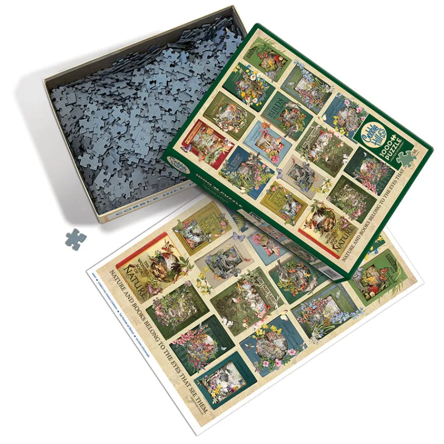 Cobble Hill The Nature of Books | 1000 Piece- 1000 Piece | Books