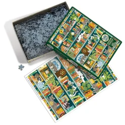 Cobble Hill The Purrfect Bookshelf | 1000 Piece- 1000 Piece | Cats