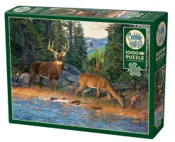 Cobble Hill The River's Edge | 1000 Piece- 1000 Piece | Mountainscape