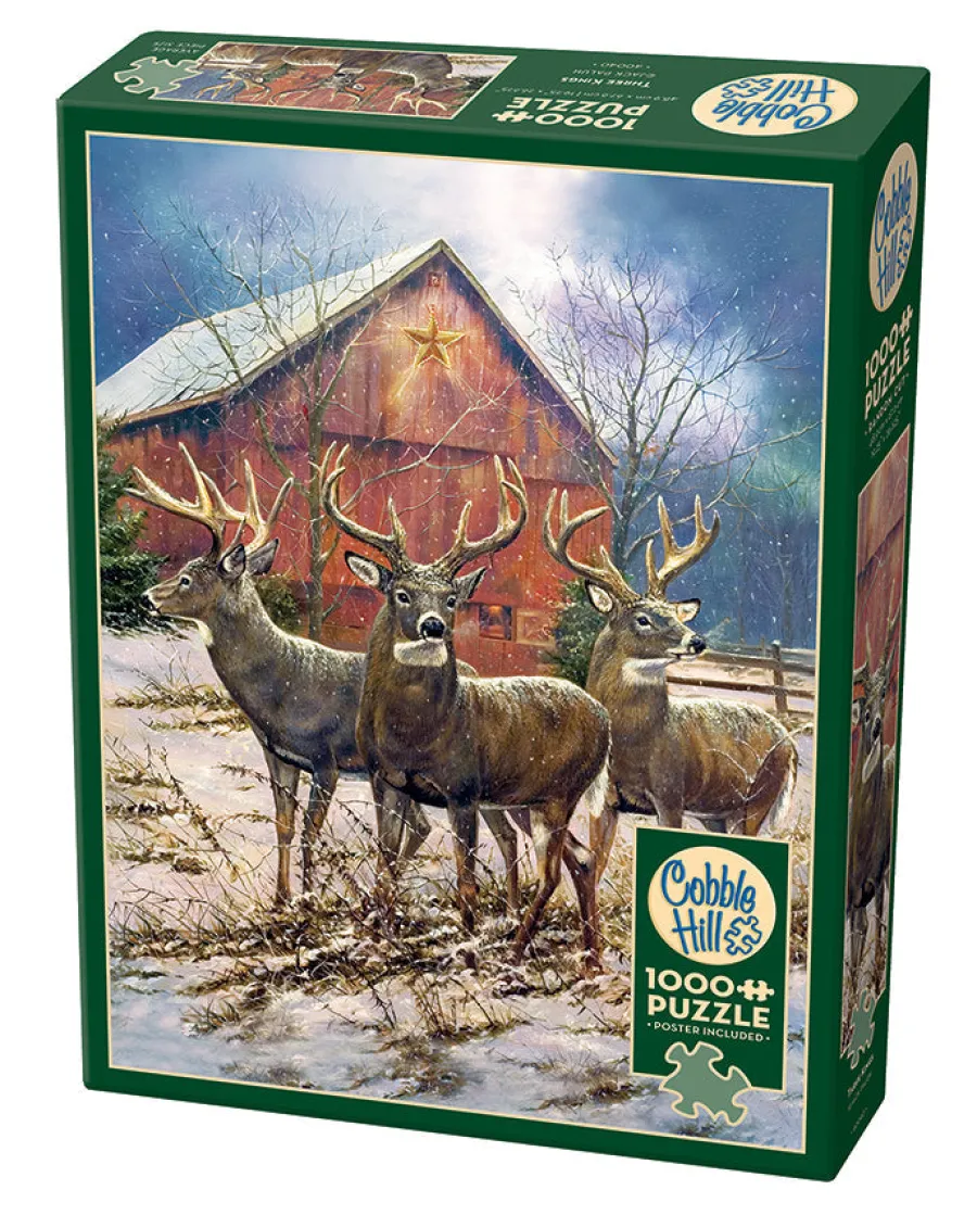 Cobble Hill Three Kings | 1000 Piece- 1000 Piece | Countryscape
