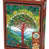 Cobble Hill Tree of Life Stained Glass | Easy Handling 275 Piece- Easy Handling 275 | Portrait Orientation