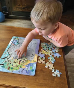 Cobble Hill USA Map (tray) | 35 Piece Tray- Tray Puzzles