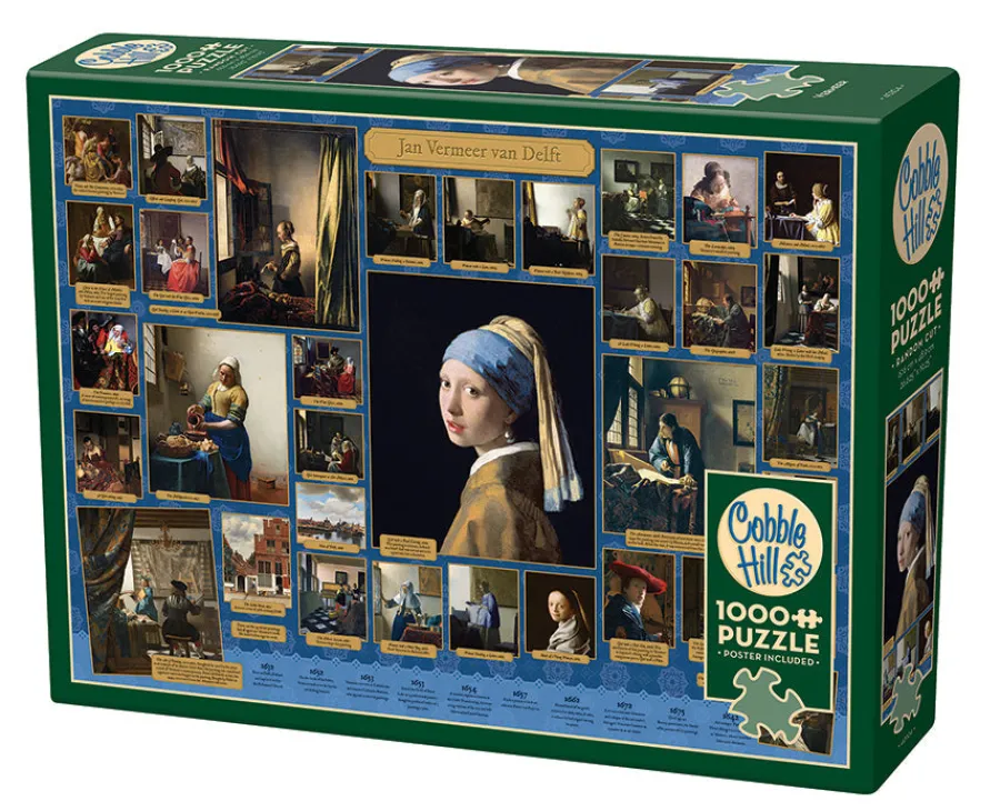 Cobble Hill Vermeer | 1000 Piece- 1000 Piece | Collage - Variety
