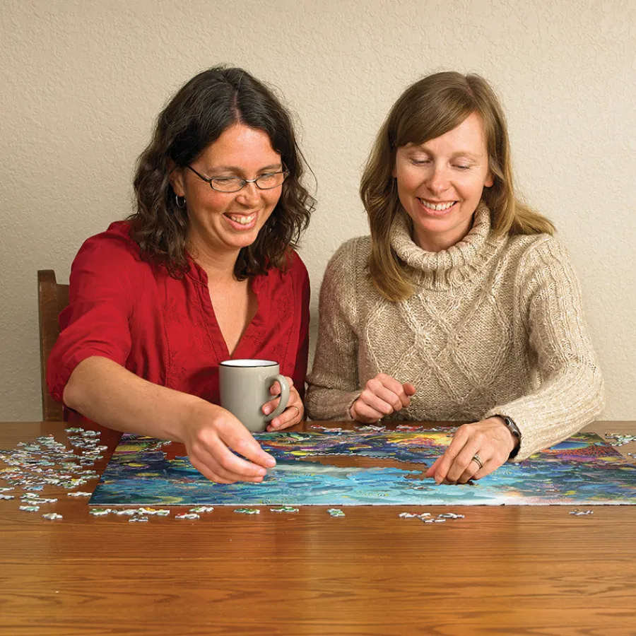 Cobble Hill Vibrant Sea | 1000 Piece- 1000 Piece | Waterscape