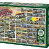 Cobble Hill Vintage American Postcards | 1000 Piece- 1000 Piece | Travel Inspiration