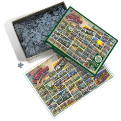 Cobble Hill Vintage American Postcards | 1000 Piece- 1000 Piece | Travel Inspiration