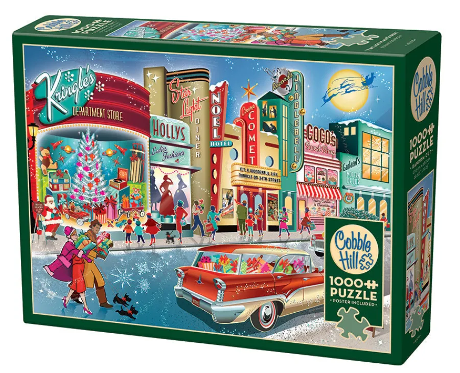 Cobble Hill Vintage Main Street | 1000 Piece- 1000 Piece | Road Adventures
