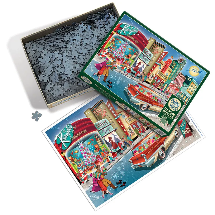 Cobble Hill Vintage Main Street | 1000 Piece- 1000 Piece | Road Adventures