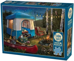 Cobble Hill Wanderlust | 500 Piece- 500 Piece | Cabin / Camping / Cottage